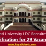 Shekhawati University LDC Recruitment 2024: Notification for 29 Vacancies
