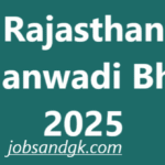 Rajasthan Anganwadi Bharti 2025