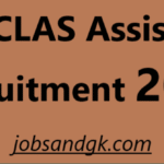 AAICLAS Assistant Recruitment 2025