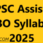 APPSC Assistant ABO Syllabus 2025