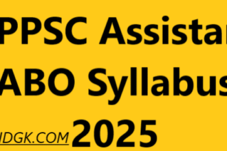 APPSC Assistant ABO Syllabus 2025
