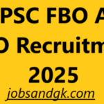 APPSC FBO And ABO Recruitment 2025