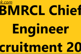 BMRCL Chief Engineer Recruitment 2025
