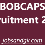 BOBCAPS Recruitment 2025