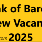 Bank of Baroda New Vacancy 2025