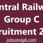 Central Railway Group C Recruitment 2025