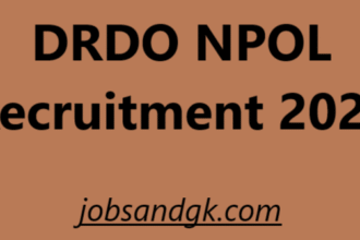 DRDO NPOL Recruitment 2025