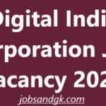 Digital India Corporation Job Vacancy 2025