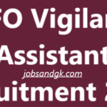 EPFO Vigilance Assistant Recruitment 2025