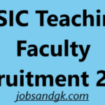 ESIC Teaching Faculty Recruitment 2025
