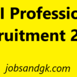 FDDI Professionals Recruitment 2025