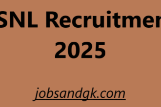 FSNL Recruitment 2025