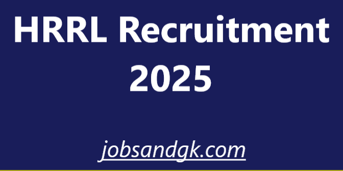 HRRL Recruitment 2025