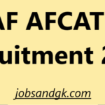 IAF AFCAT 2 Recruitment 2025