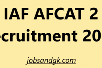 IAF AFCAT 2 Recruitment 2025