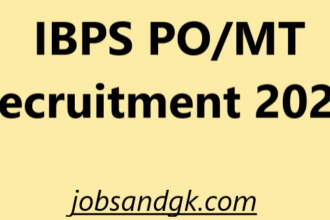 IBPS PO/MT Recruitment 2025