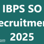 IBPS SO Recruitment 2025