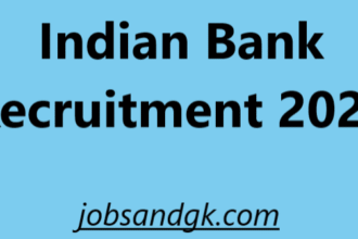 Indian Bank Recruitment 2025