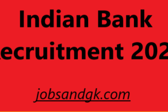 Indian Bank Recruitment 2025