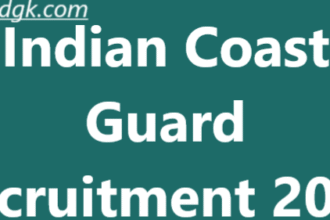 Indian Coast Guard Recruitment 2025