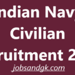 Indian Navy Civilian Recruitment 2025