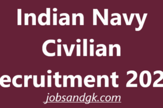 Indian Navy Civilian Recruitment 2025