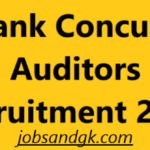 JK Bank Concurrent Auditors Recruitment 2025