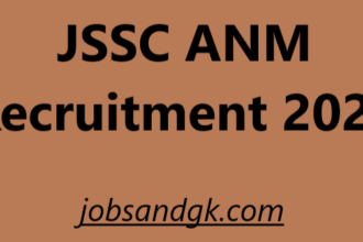 JSSC ANM Recruitment 2025