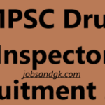 MPSC Drug Inspector Recruitment 2025