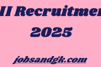 NII Recruitment 2025