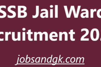 PSSSB Jail Warder Recruitment 2025