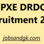 PXE DRDO Recruitment 2025
