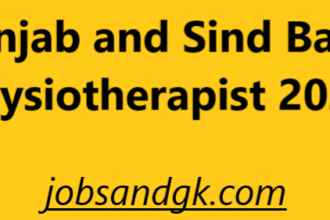Punjab and Sind Bank Physiotherapist 2025