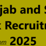 Punjab and Sind Bank Recruitment 2025