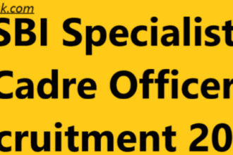 SBI Specialist Cadre Officer Recruitment 2025