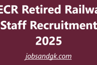 SECR Retired Railway Staff Recruitment 2025