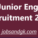 SSC Junior Engineer Recruitment 2025