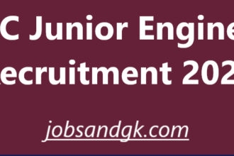 SSC Junior Engineer Recruitment 2025