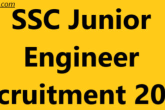 SSC Junior Engineer Recruitment 2025