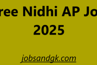 Stree Nidhi AP Jobs 2025