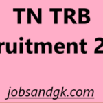 TN TRB Recruitment 2025