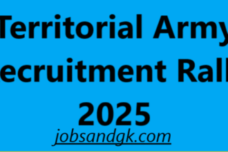 Territorial Army Recruitment Rally 2025
