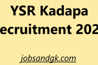 YSR Kadapa Recruitment 2025