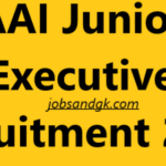AAI Junior Executive Recruitment 2025