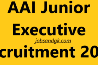 AAI Junior Executive Recruitment 2025