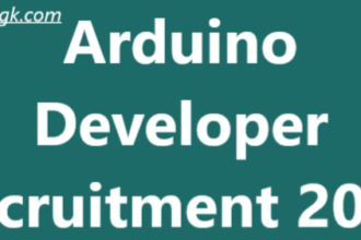 Arduino Developer Recruitment 2025