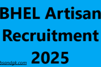 BHEL Artisan Recruitment 2025