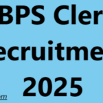 IBPS Clerk Recruitment 2025