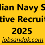 Indian Navy SSC Executive Recruitment 2025