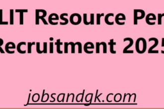 NIELIT Resource Person Recruitment 2025